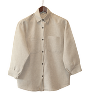 Load image into Gallery viewer, Linen - Oversized Shirt