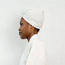 Load image into Gallery viewer, <transcy>منشفة شعر منسوج وافل</transcy>