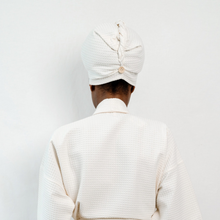 Load image into Gallery viewer, <transcy>منشفة شعر منسوج وافل</transcy>