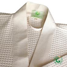 Load image into Gallery viewer, <transcy>روب حمام وافل منسوج قطن (سادة) - للجنسين</transcy>