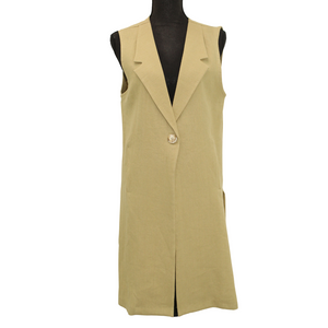 Linen - Long Classic Vest