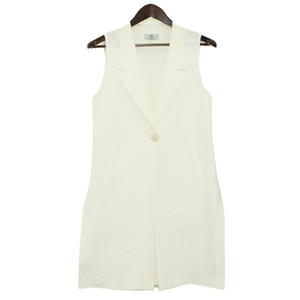 Linen - Long Classic Vest