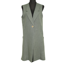 Load image into Gallery viewer, Linen - Long Classic Vest