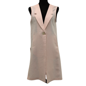 Linen - Long Classic Vest