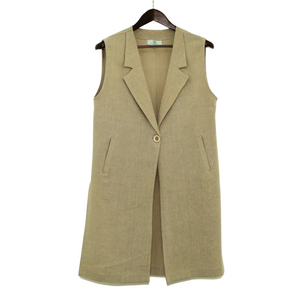 Linen - Long Classic Vest