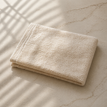 Load image into Gallery viewer, Cotton Face Cloth 525 GSM – Soft Absorbent – Unbleached &amp; Undyed Natural Cotton
