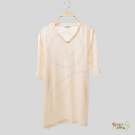 T-Shirt V-Neck - Stretch Organic Cotton