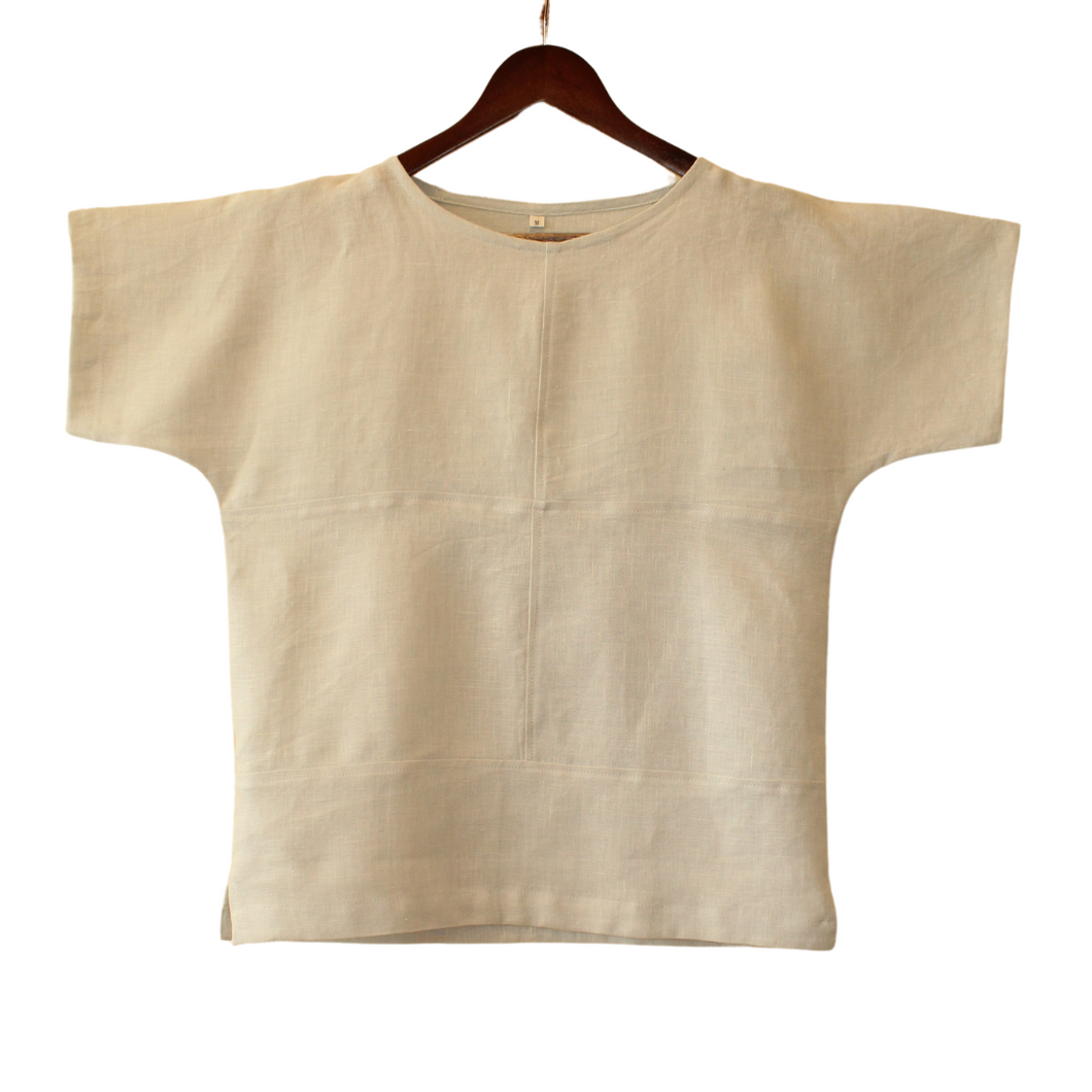 Linen - Patch Top