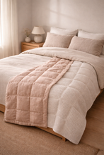 Load image into Gallery viewer, Linen - Weighted Blanket – Breathable, Handmade in UAE