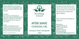 Healing Island - After Shave Cooling Oil 50ml