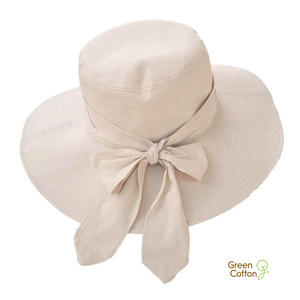 Sun Hat With Ribbon