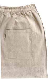 Crinkle Wash Cotton Pants - Unisex